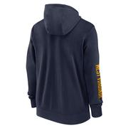 West Virginia Nike Team Issue Full Zip Club Hoodie